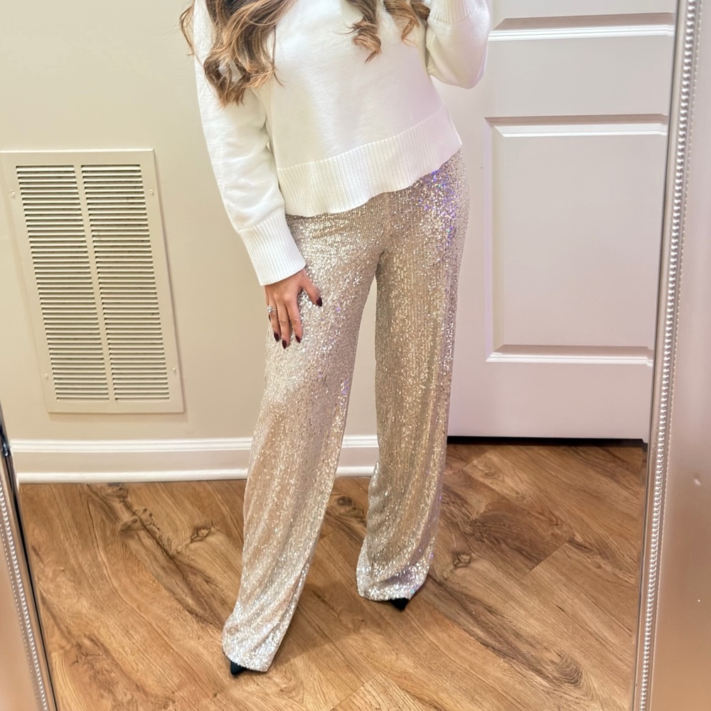 Sequin Pants